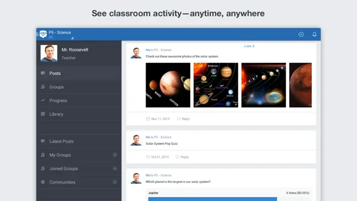 Edmodo android App screenshot 3