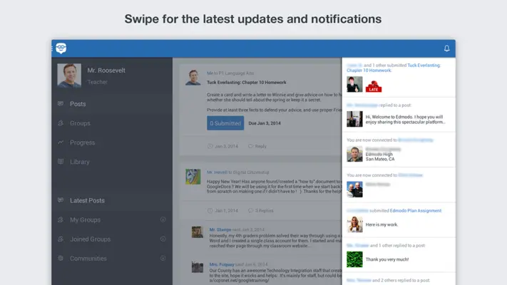 Edmodo android App screenshot 5