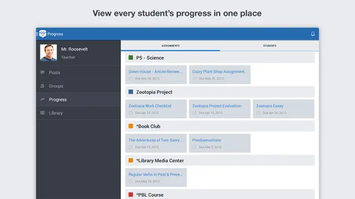 Edmodo android App screenshot 7