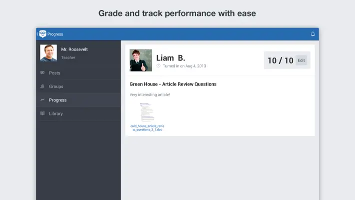 Edmodo android App screenshot 8